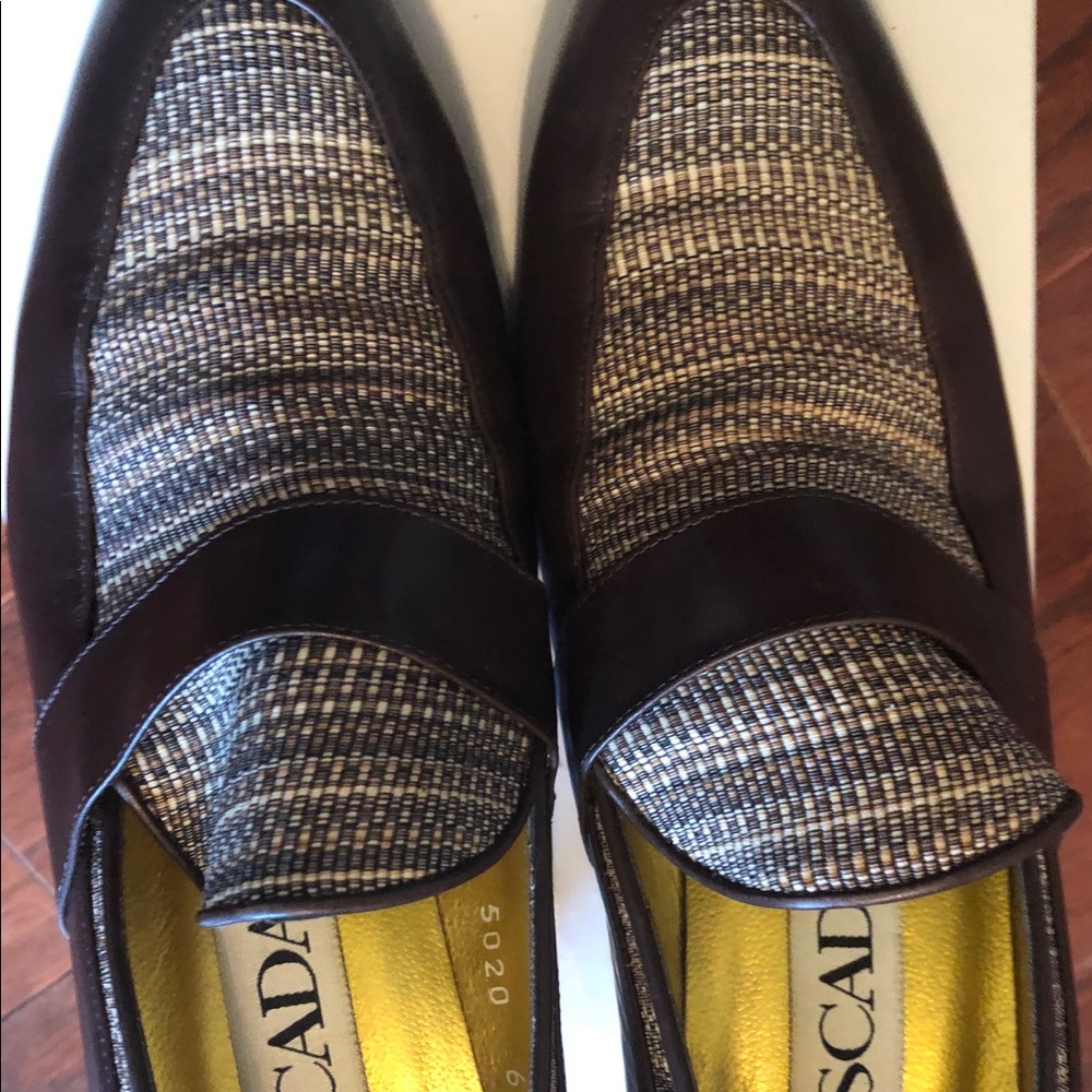 Escada shoes 6.5 worn once from 1998